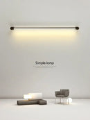 GobekUsa Black Bar Linear Wall Light for Living and Dining Room Lighting