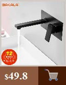 GobekUsa Modern Black Bathroom Sink Faucet