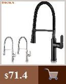 GobekUsa Modern Black Bathroom Sink Faucet
