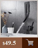 GobekUsa Modern Black Bathroom Sink Faucet