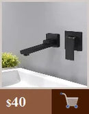 GobekUsa Modern Black Bathroom Sink Faucet