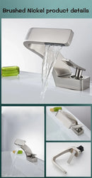 GobekUsa Modern Black Bathroom Sink Faucet