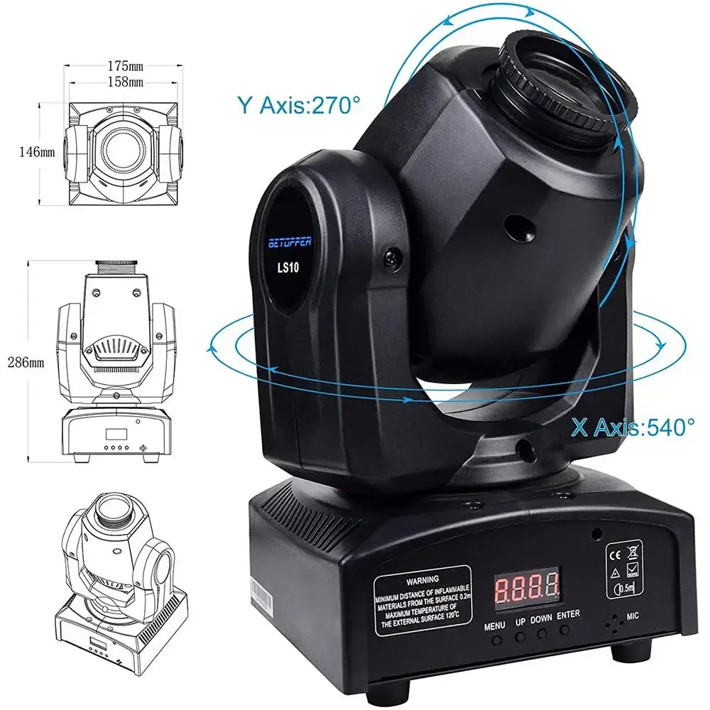GobekUsa Big Dipper 10W Spot Light with Pattern Effects and DMX512 Control, photo 6 of 6