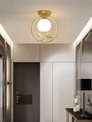 GobekUsa Bird Ceiling Light Fixture for Corridor Entrance, Cloakroom, Bar, Balcony