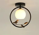 GobekUsa Bird Ceiling Light Fixture for Corridor Entrance, Cloakroom, Bar, Balcony