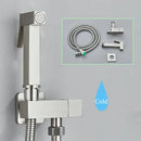 GobekUsa Black Brass Bidet Faucet: Single Cold Water Tap, Handheld Sprayer Gun, Hygienic Shower Cleaner