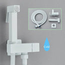 GobekUsa Black Brass Bidet Faucet: Single Cold Water Tap, Handheld Sprayer Gun, Hygienic Shower Cleaner