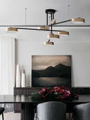 GobekUsa Elegant Golden Pendant Lamp for Luxurious Décor and Dining Ambiance