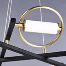 GobekUsa Circular Ring LED Ceiling Chandelier for Home Decor & Lighting Fixtures