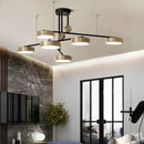 GobekUsa Geometric LED Chandelier for Contemporary Living & Dining Room Decor