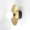 GobekUsa Golden Glass Ball Wall Sconce Light Fixture for Modern Home Lighting