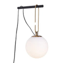 GobekUsa Glass Ball Pendant Light for Bedroom Bar Cafe Decor - Multi-Light Post-Modern Glass Lighting
