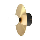 GobekUsa Golden Glass Ball Sconce Wall Light Fixture for Home Decor