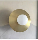 GobekUsa Golden Glass Ball Indoor Wall Sconce Light Fixture