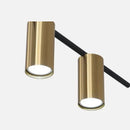 GobekUsa Black Minimalist Dining Room Chandelier: Modern Nordic Long Lights for Stylish Lighting