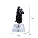 GobekUsa Brokeback Male Nude Resin Figure Handicraft Sculpture for Home Decor