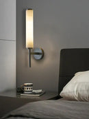 GobekUsa Black Bronze Brass Marble Wall Lights Dimmable Home Decor Living Room Lighting