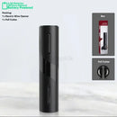 Modern black brushed metal electric wine opener kitchen accessory by Decorbites
