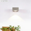 GobekUsa Modern Aluminum RGB Wall Light - Black/Brushed Silver; Single/Double Sided LED; Ideal for Corridor Lighting