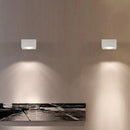 GobekUsa Modern Aluminum RGB Wall Light - Black/Brushed Silver; Single/Double Sided LED; Ideal for Corridor Lighting