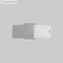 GobekUsa Modern Aluminum RGB Wall Light - Black/Brushed Silver; Single/Double Sided LED; Ideal for Corridor Lighting