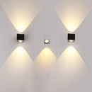 GobekUsa Modern Aluminum RGB Wall Light - Black/Brushed Silver; Single/Double Sided LED; Ideal for Corridor Lighting