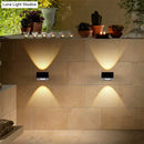 GobekUsa Modern Aluminum RGB Wall Light - Black/Brushed Silver; Single/Double Sided LED; Ideal for Corridor Lighting