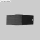 GobekUsa Modern Aluminum RGB Wall Light - Black/Brushed Silver; Single/Double Sided LED; Ideal for Corridor Lighting