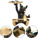 GobekUsa French Bulldog Tray Statue: Stylish Bulldog Storage Decor for Modern Home & Office.