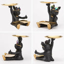 GobekUsa French Bulldog Tray Statue: Stylish Bulldog Storage Decor for Modern Home & Office.