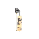 GobekUsa Carbon Steel LED Wall Lamp with Pull Chain Switch & Marble Stone Fixtures