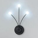 GobekUsa Modern Nordic Glass LED Wall Mounted Light for Shaded Living Rooms