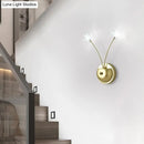 GobekUsa Modern Nordic Glass LED Wall Mounted Light for Shaded Living Rooms