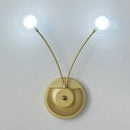 GobekUsa Modern Nordic Glass LED Wall Mounted Light for Shaded Living Rooms