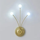 GobekUsa Modern Nordic Glass LED Wall Mounted Light for Shaded Living Rooms