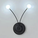 GobekUsa Modern Nordic Glass LED Wall Mounted Light for Shaded Living Rooms