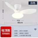 GobekUsa Ceiling Fan Lamp with Remote Control and Reversible LED Lights