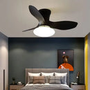 GobekUsa Ceiling Fan Lamp with Remote Control and Reversible LED Lights