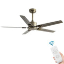 GobekUsa 52/56 Inch 35W DC Motor Modern Ceiling Fan with Remote Control