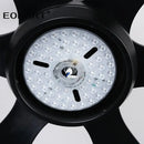 GobekUsa 66" Plastic Blade Ceiling Fan with LED Light and Remote Control