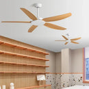 GobekUsa 58-Inch Black Ceiling Fan with Remote Control for Commercial Use