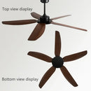 GobekUsa 58-Inch Black Ceiling Fan with Remote Control for Commercial Use