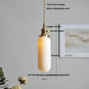 GobekUsa Black Ceramic LED Pendant Lights - Modern Nordic Style Hanglampen