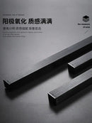 GobekUsa Black Chandelier LED Ceiling Lamp for Master Bedroom Living Room Energy Saving Light