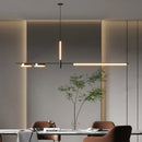 GobekUsa Black Chandelier Modern Simplicity Pendant Lights for Living Dining Kitchen Tables
