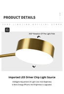 GobekUsa Modern Black Chandelier: Nordic Style Home Lighting