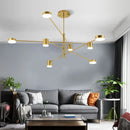 GobekUsa Modern Black Chandelier: Nordic Style Home Lighting
