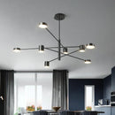 GobekUsa Modern Black Chandelier: Nordic Style Home Lighting