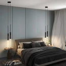 GobekUsa Black Chandelier Pendant Light for Bedroom and Bar Decor