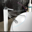 GobekUsa Brass Bathroom Faucet Vessel Sinks Mixer - Swivel Spout Vanity Tap, Chrome Deck Mounted